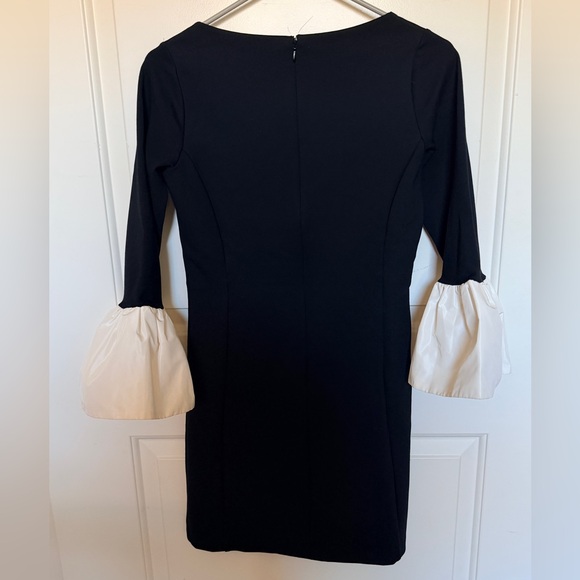 NWT LOFT Flounce Cut Ponte Mini Dress - XSP - Picture 6 of 6